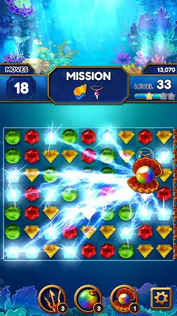Game screenshot Under the Deep Sea: Match 3 mod apk