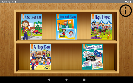 Android application Pip and Tim decodable books St screenshort