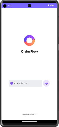 Android application OrderFlow by UnleashPOS screenshort