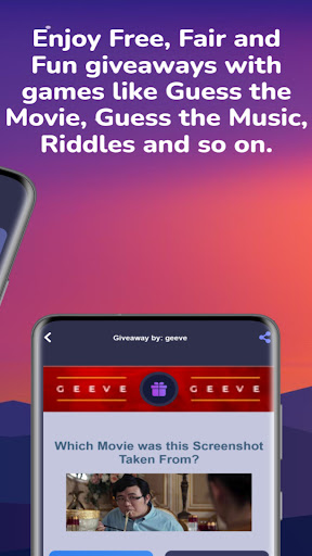 Geeve Giveaway App