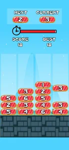 Join number puzzle game