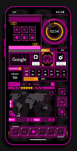 Screenshot of Neonedge Launcher