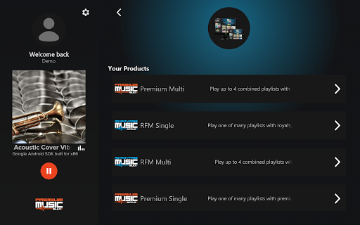 Stream APP Screen 2