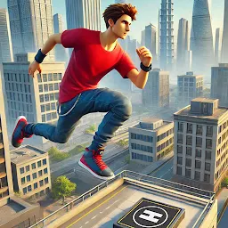 Rooftop Runner Jumper Fun Game Mod Apk