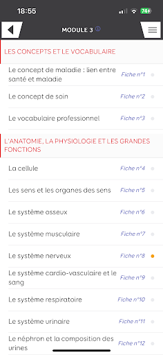 DEAS fiches/QCM Aide-soignant screenshot 2