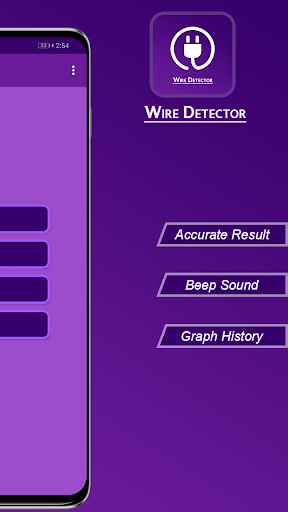 Android application Wire Finder screenshort