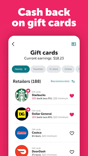 Screenshot of Ibotta: Save & Earn Cash Back