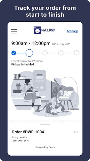 Lazy Lion Laundry Screenshot 3 - AppWisp.com