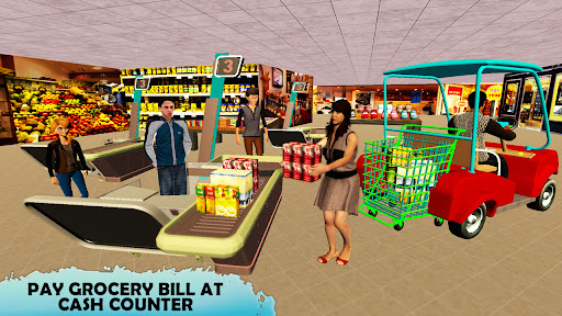 Virtual Mom Shopping Car Games Screen 3
