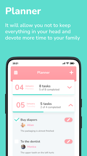Eve: Mom notes Screen 2