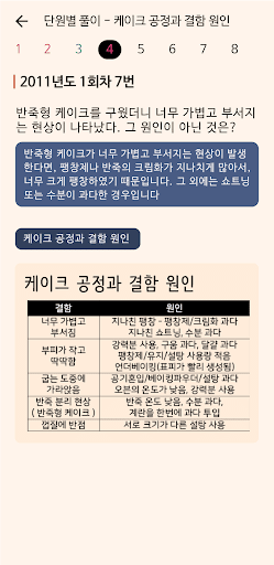 한방에 제과기능사 끝내기(기출 해설, 요약노트) Screen 3