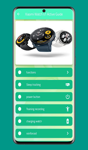 Xiaomi Watch s1 Active Guide Screen 2