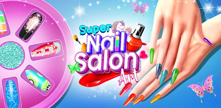 Nail Art Salon Girls Game