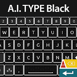 A. I. type Black א icon