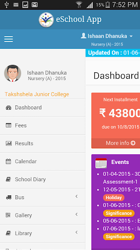 Rainbow India School Screen 3