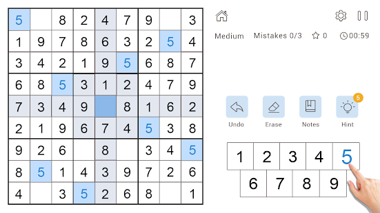 Daily Sudoku Classic Screenshot