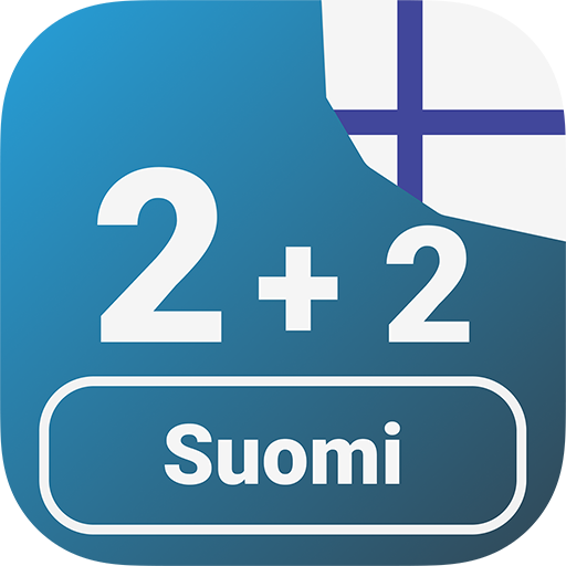 Numbers in Finnish language logo