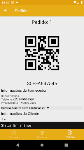 Dudu Lanches Screen 3