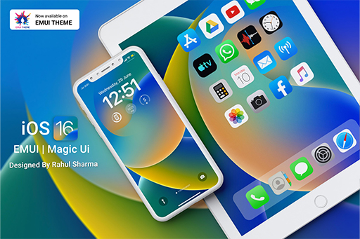 Android application OS 16 EMUI | MAGIC UI THEME screenshort