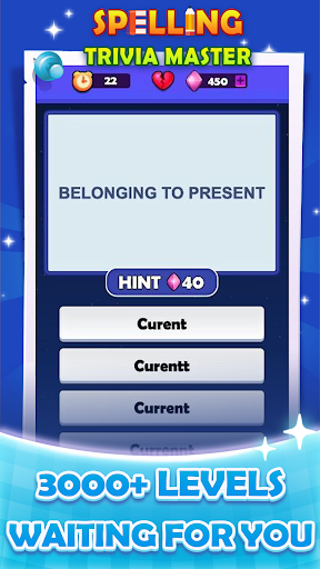 Spelling Trivia Master Screen 3