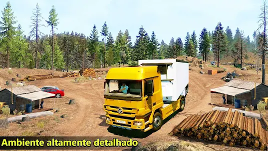 Caminhão Motorista Carga Transporte Simulador