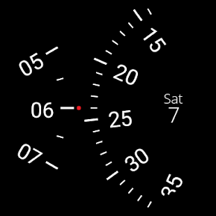 Roto Gears — zrzut ekranu tarczy zegarka WearOS