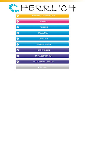 Android application HERRLICH Sports screenshort