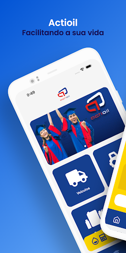 Android application Actioil screenshort
