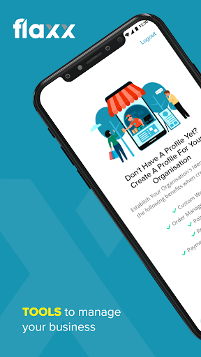 Android application Flaxx screenshort