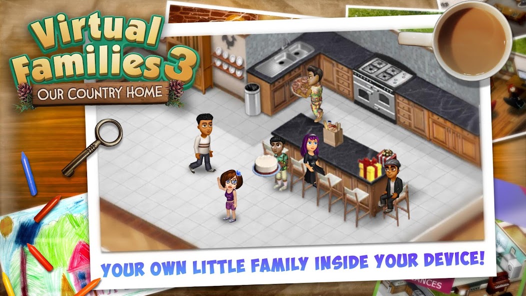 Virtual Families 3 2.1.27 APK + Мод (Unlimited money) за Android
