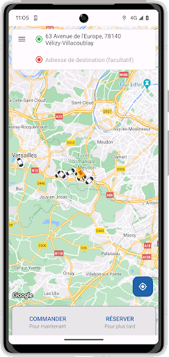 Android application Taxi Diligence screenshort