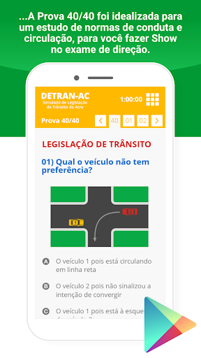 Simulado Prova DETRAN AC Acre 2020