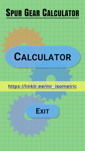 Android application Spur Gear Calculator screenshort