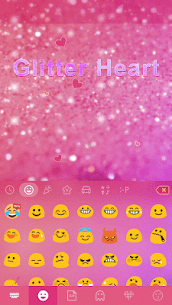Glitter Heart Emoji Keyboard For PC installation