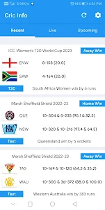 CricInfo - Live Cricket Scores