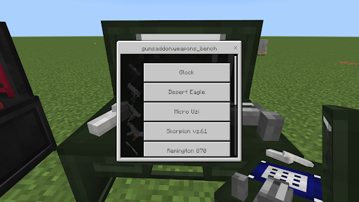 Guns Mod for Minecraft