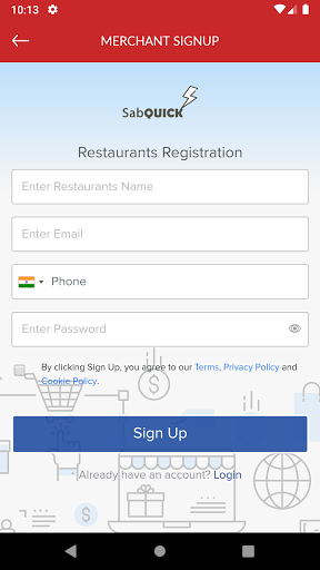 Sab Quick Store Partner Screen 3