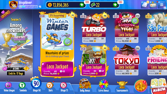 Tombola Arcade Bingo Lottery Screenshot