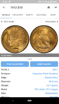 PCGS CoinFacts - U.S. Coin Valのおすすめ画像1