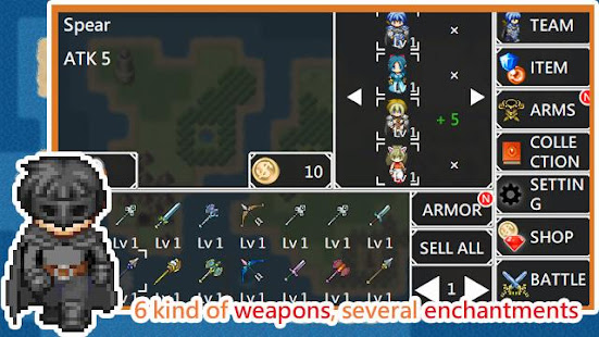 Unlimited Skills Hero - Single Role Play Idle RPG 1.18.09 APK screenshots 7