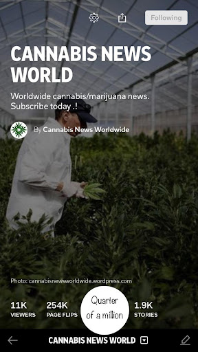 Cannabis News World Screenshot 1 - AppWisp.com