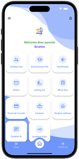 Android application Candles admin screenshort