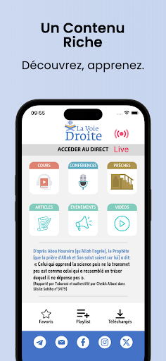 La Voie Droite Screenshot 3 - AppWisp.com