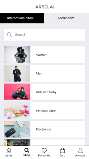 Arbela Store Screen 3