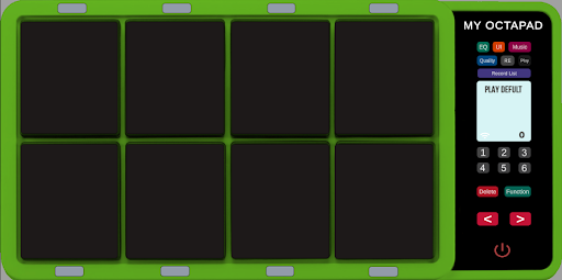My Octapad: Musical Instrument Screen 2