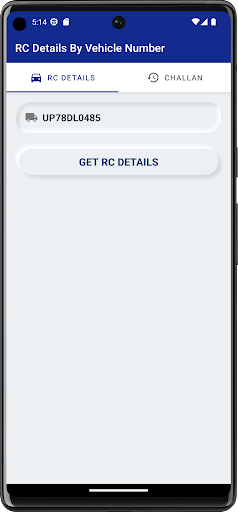 Vehicle RC Details Screen 2