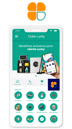 Android application Clube Lucky screenshort