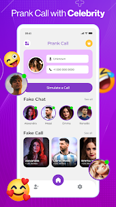 Prank Call &  Fake Chat App