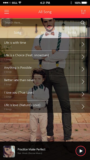My Photo Music Player Screen 2