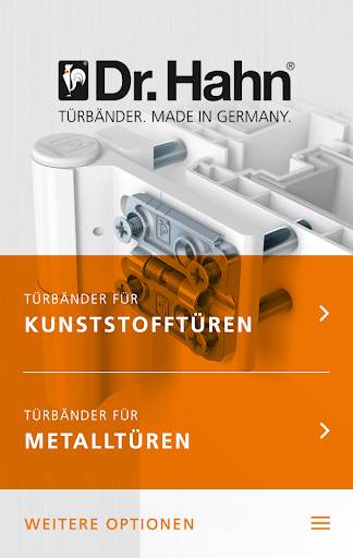 Android application Dr. Hahn Anleitungen screenshort